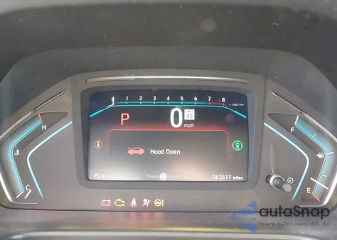 2022 Honda Odyssey Ex-L z USA, uszkodzony, nr VIN 5FNRL6H7XNB030313